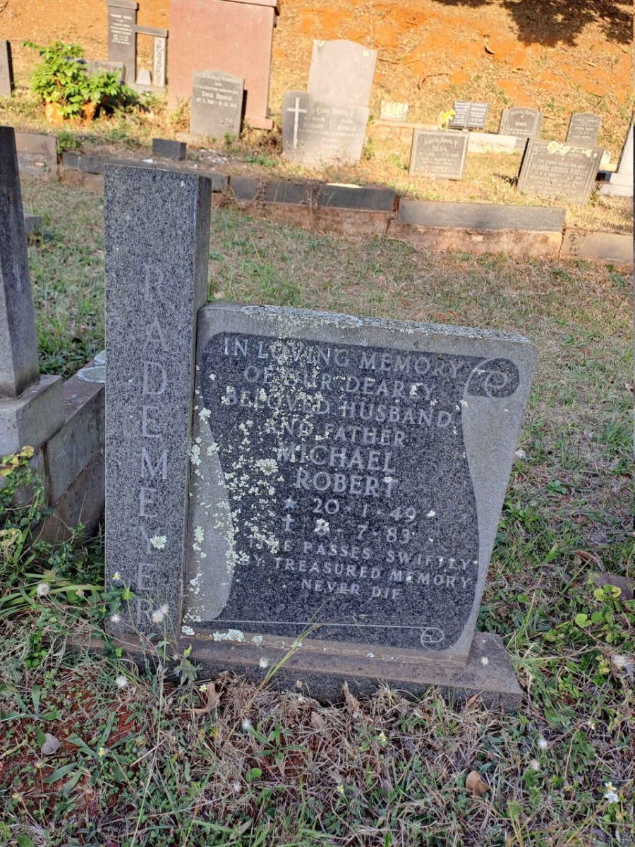RADEMEYER Michael Robert 1949-1983