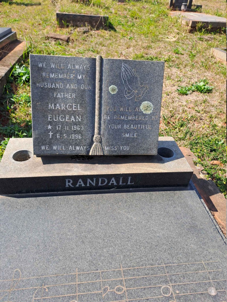 RANDALL Marcel Eugean 1963-1996