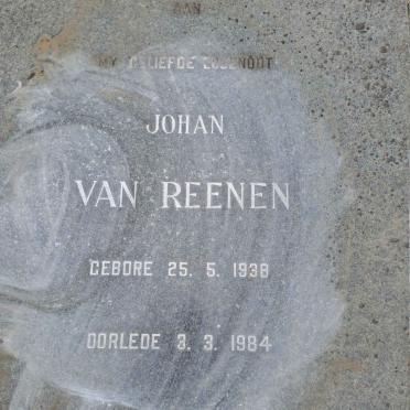 REENEN Johan, van 1938-1984