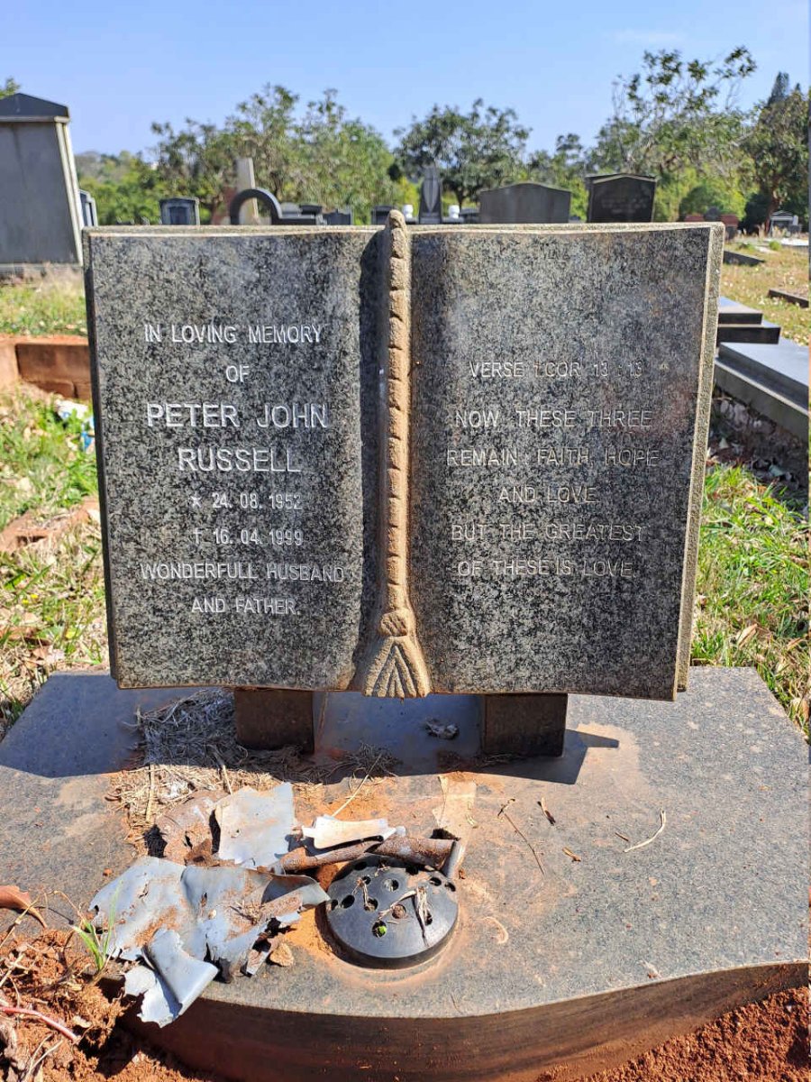 RUSSELL Peter John 1952-1999