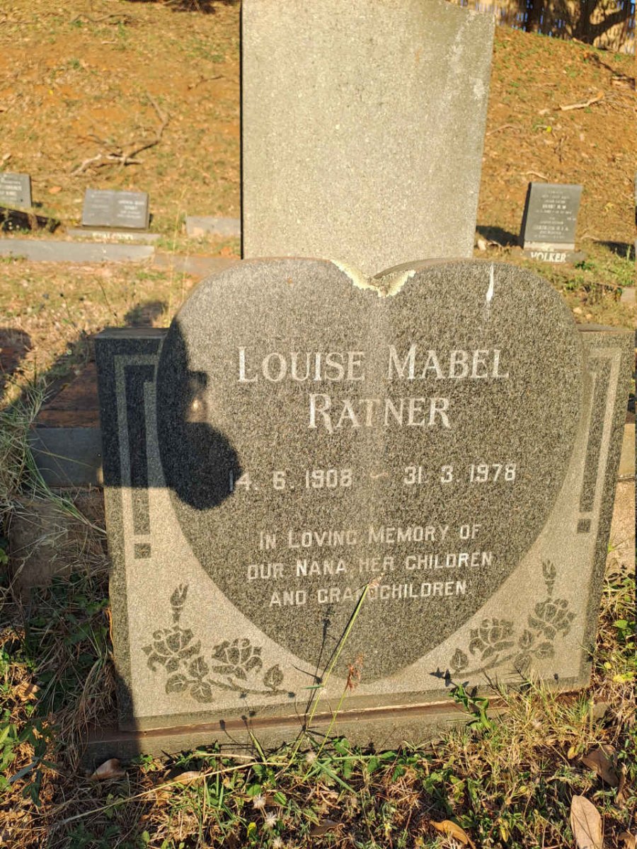 RATNER Louise Mabel 1908-1978