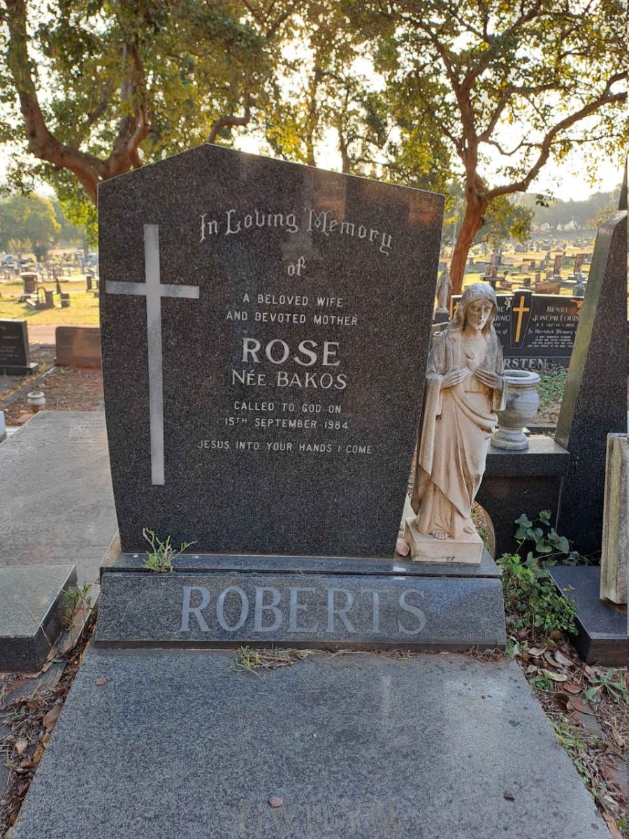 ROBERTS Rose nee BAKOS -1984