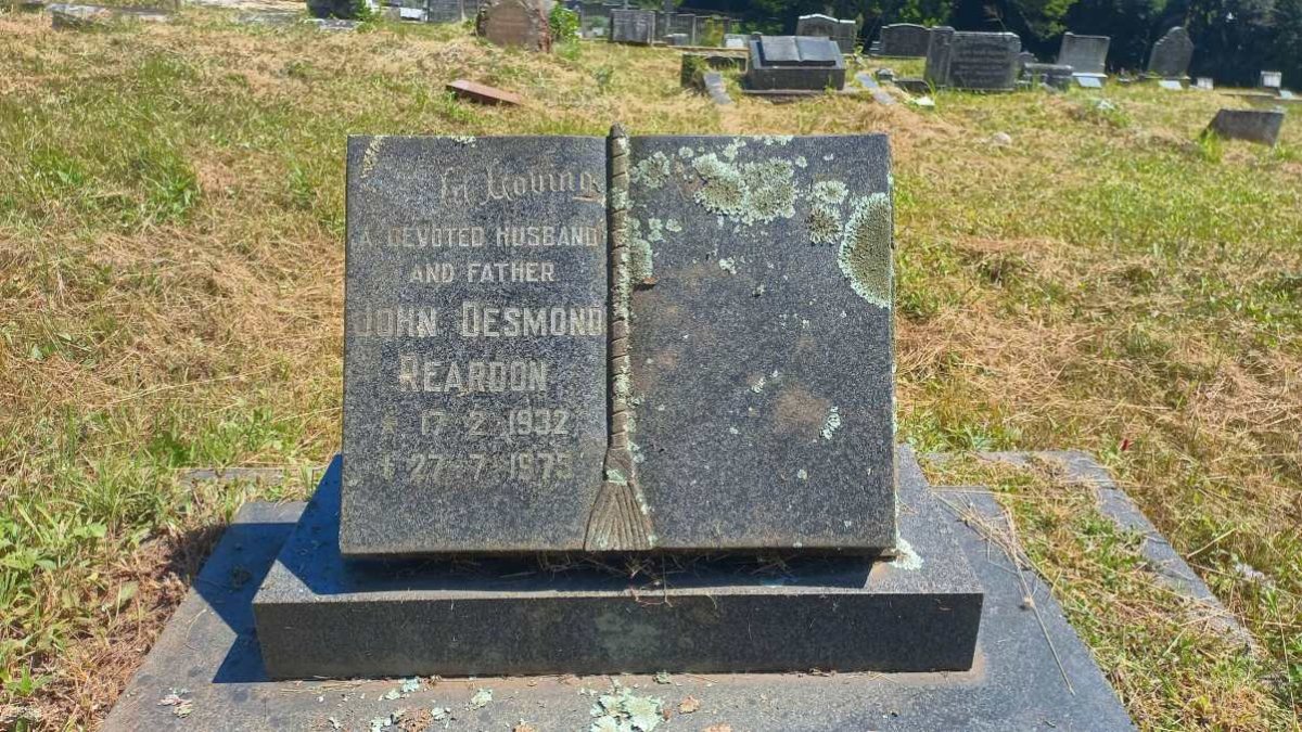 REARDON John Desmond 1932-1975