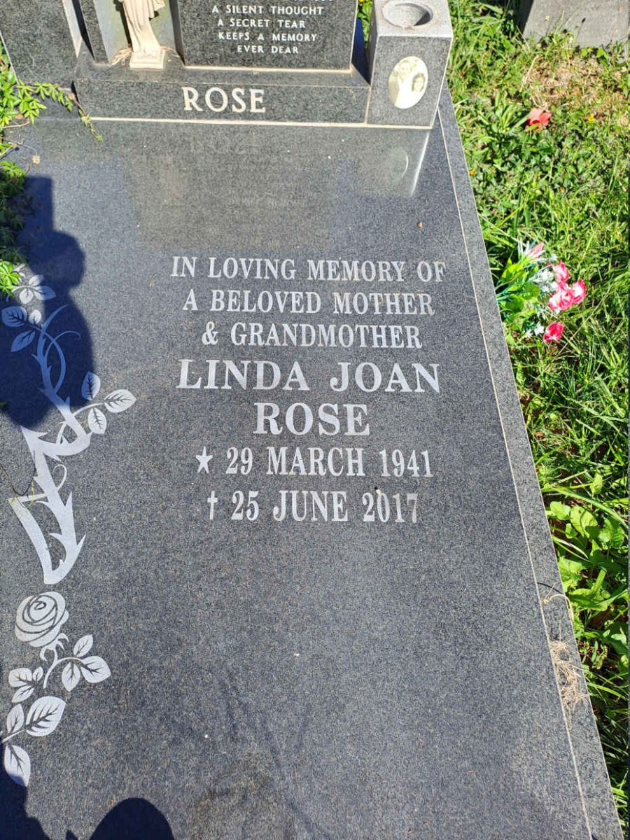 ROSE Linda Joan 1941-2017