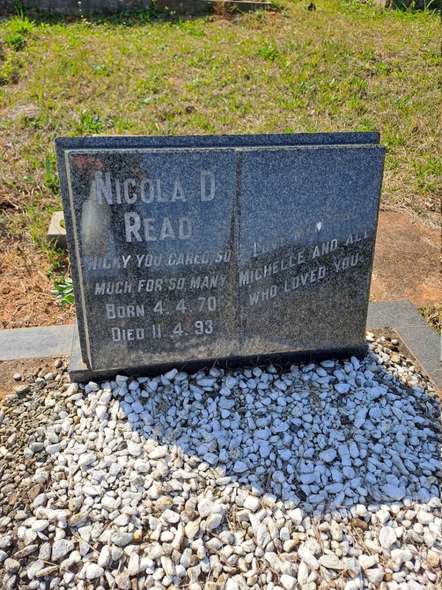 READ Nicola D. 1970-1993