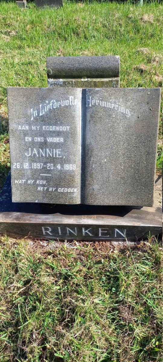 RINKEN Jannie 1897-1969