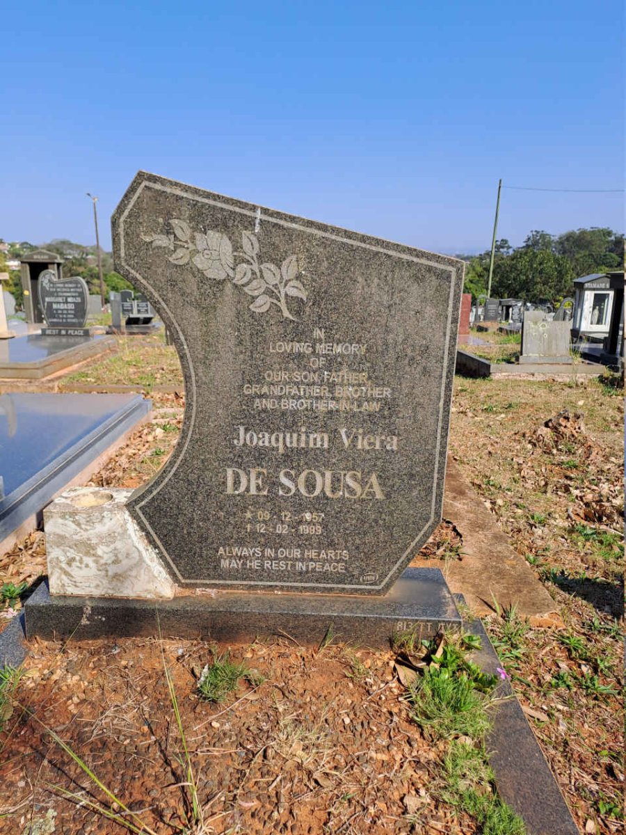 SOUSA Joaquim Viera, de 1957-1989