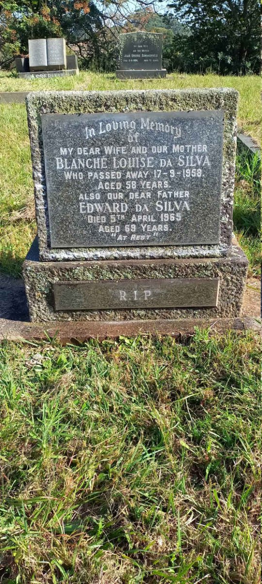 SILVA Edward, da -1965 & Blanche Louisa -1958 