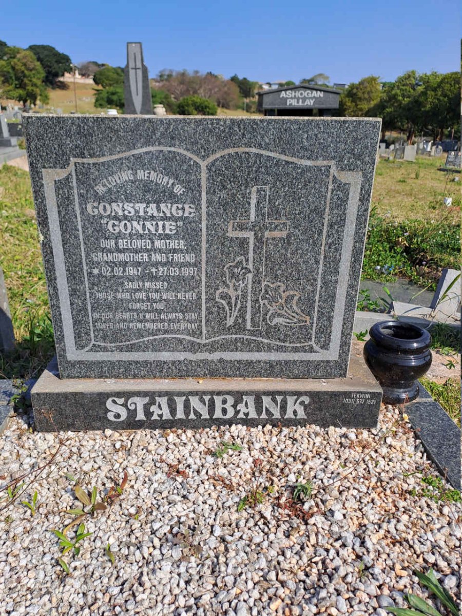 STAINBANK Constance 1947-1997