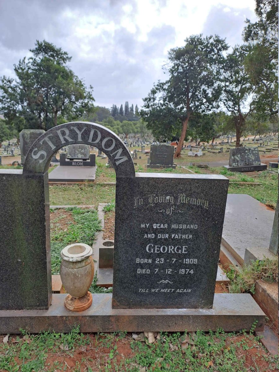 STRYDOM George 1909-1974