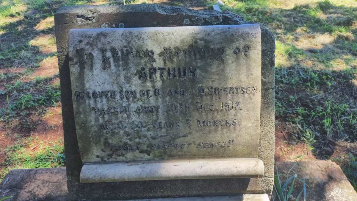 SIVERTSEN Arthur -1917