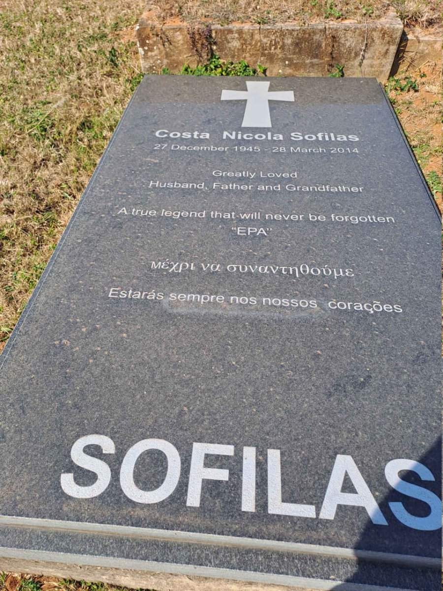 SOFILAS Costa Nicola 1945-2014