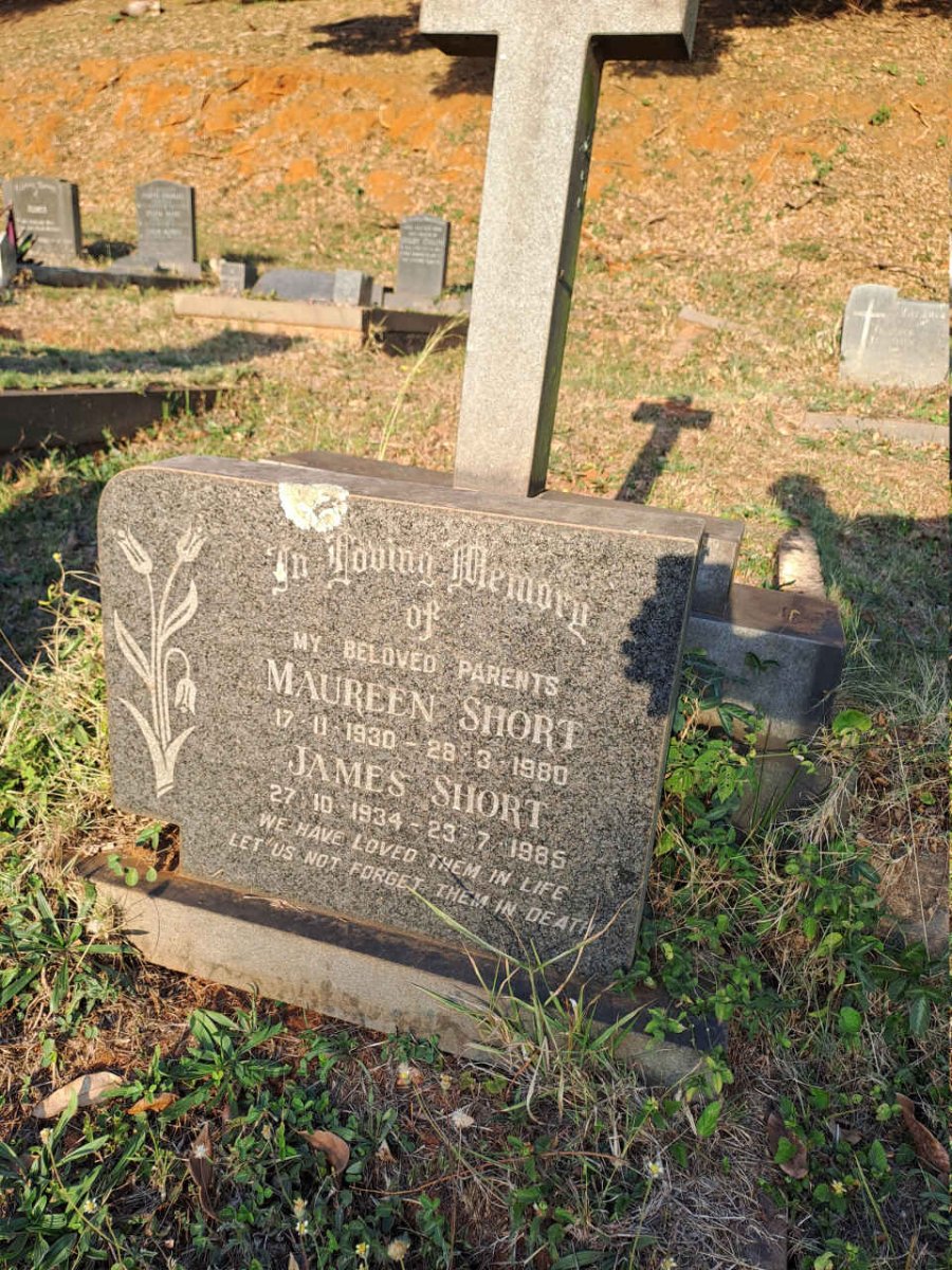 SHORT James 1934-1985 & Maureen 1930-1980
