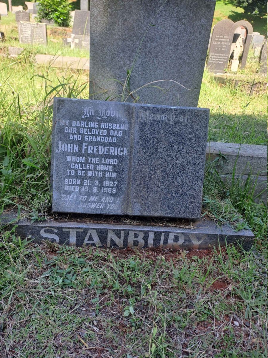 STANBURY John Frederick 1927-1989