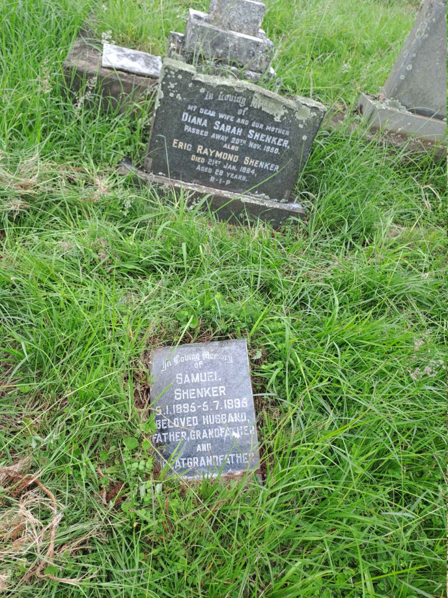 SHENKER Eric Raymond -1964 & Diana Sarah -1950 :: SHENKER Samuel 1895-1995
