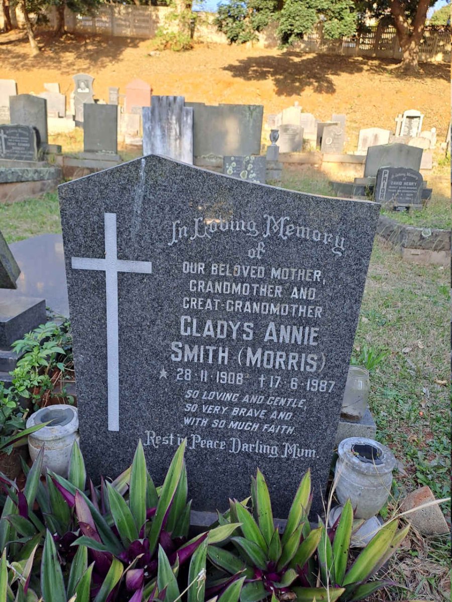 SMITH Gladys Annie nee MORRIS 1908-1987