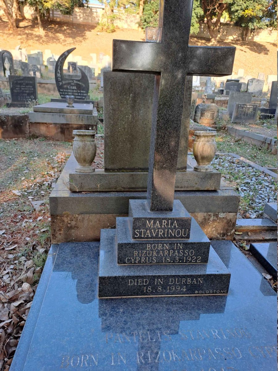 STAVRINOU Maria 1922-1994