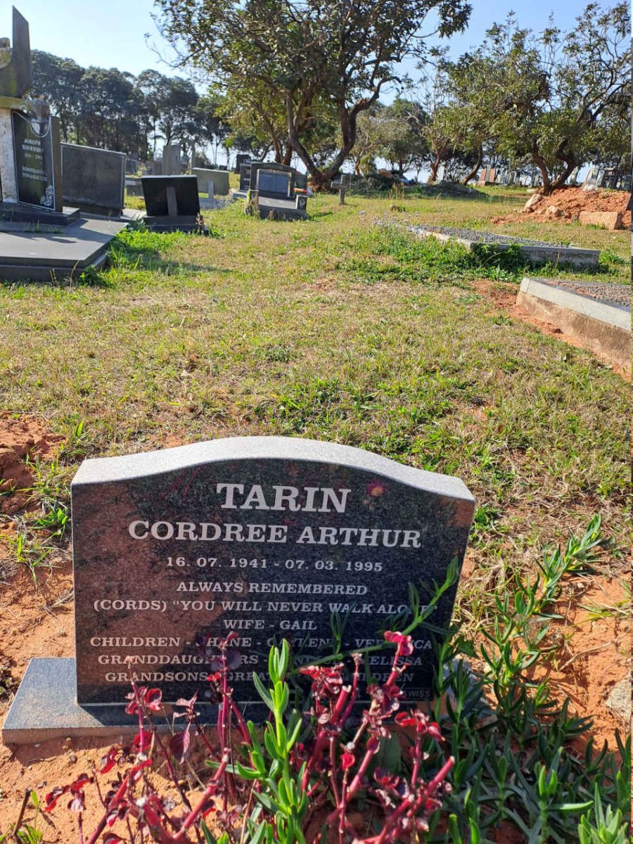 TARIN Cordree Arthur 1941-1995