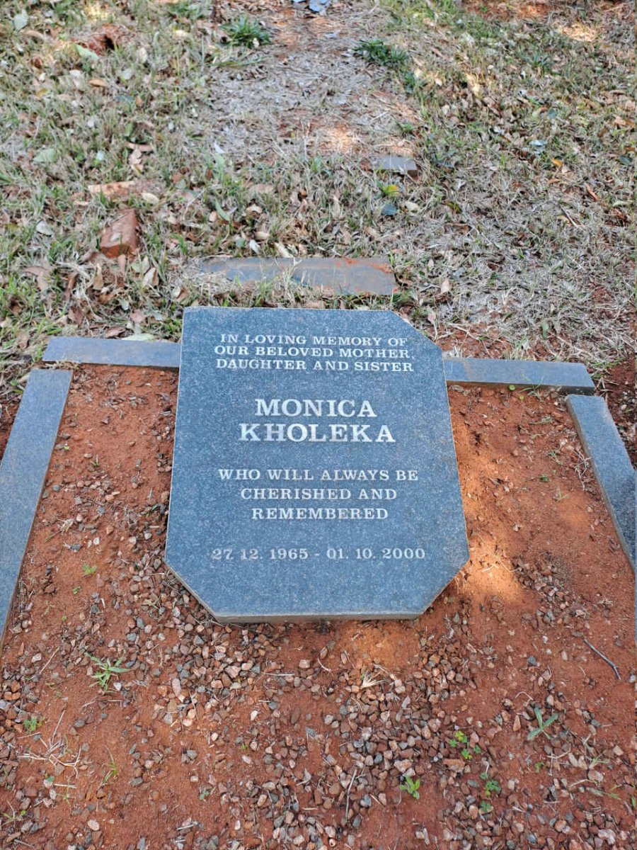 TURDON Monica Kholeka 1965-2000