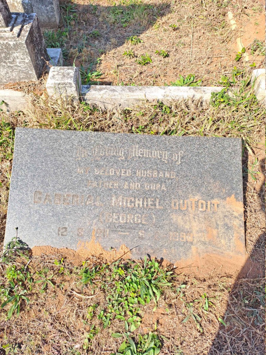 TOIT Gaberial Michiel, du 1911-1983