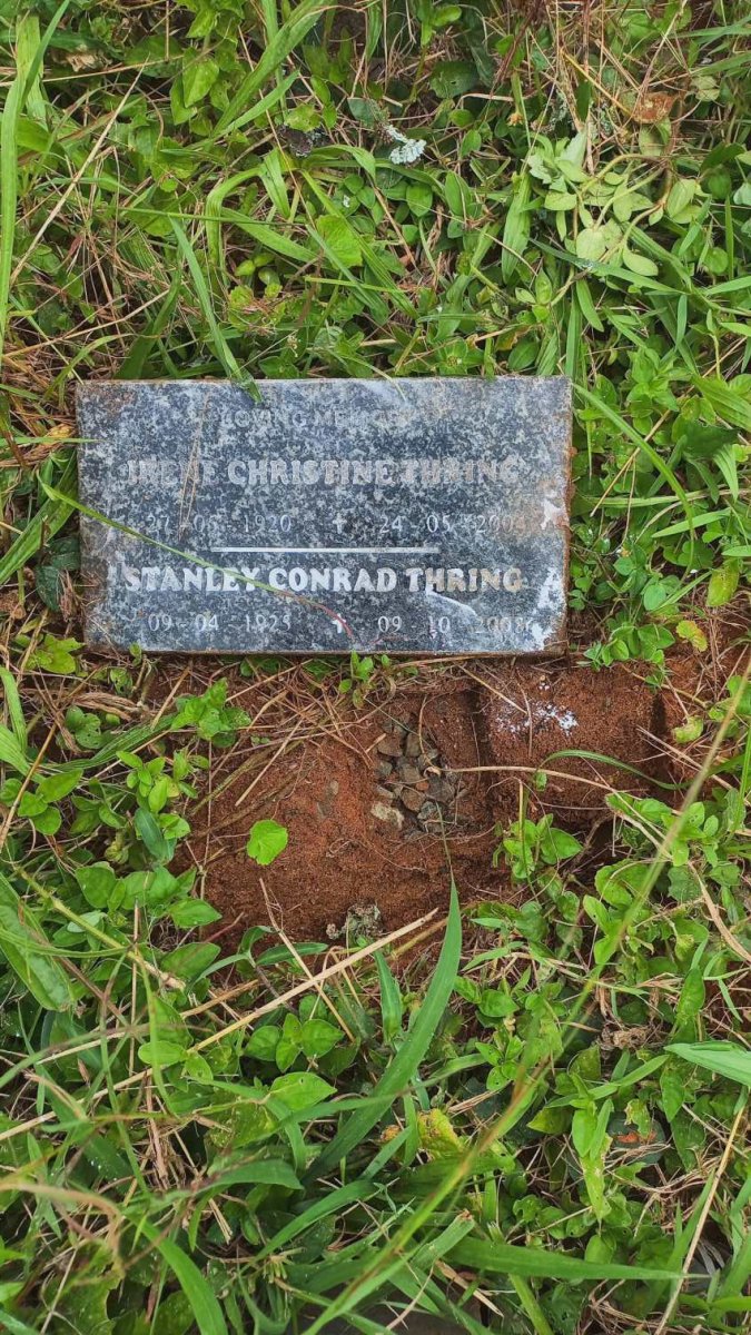 THRING Irene Christine 1920-2004 :: THRING Stanley Conrad 1925-2008