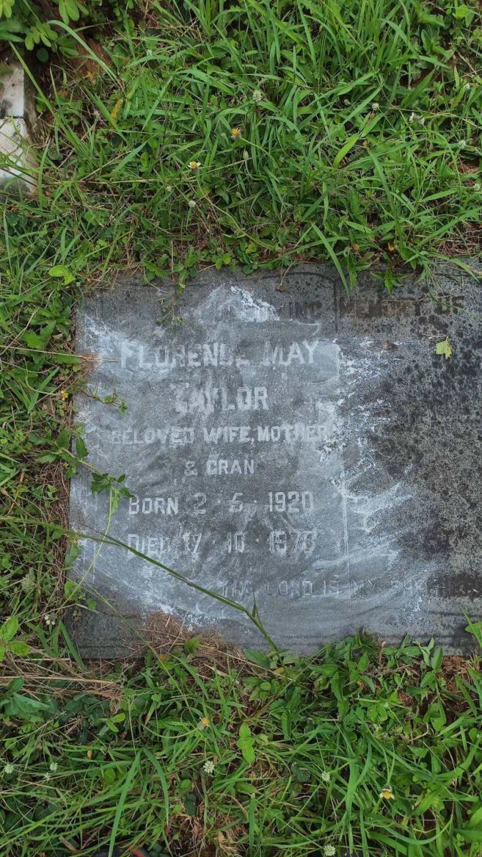 TAYLOR Florence May 1920-1970
