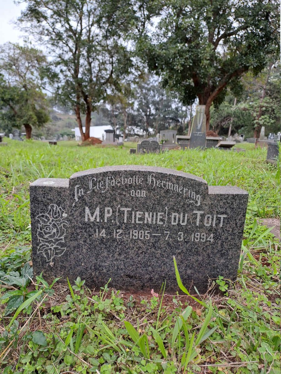 TOIT M.P., du 1905-1994