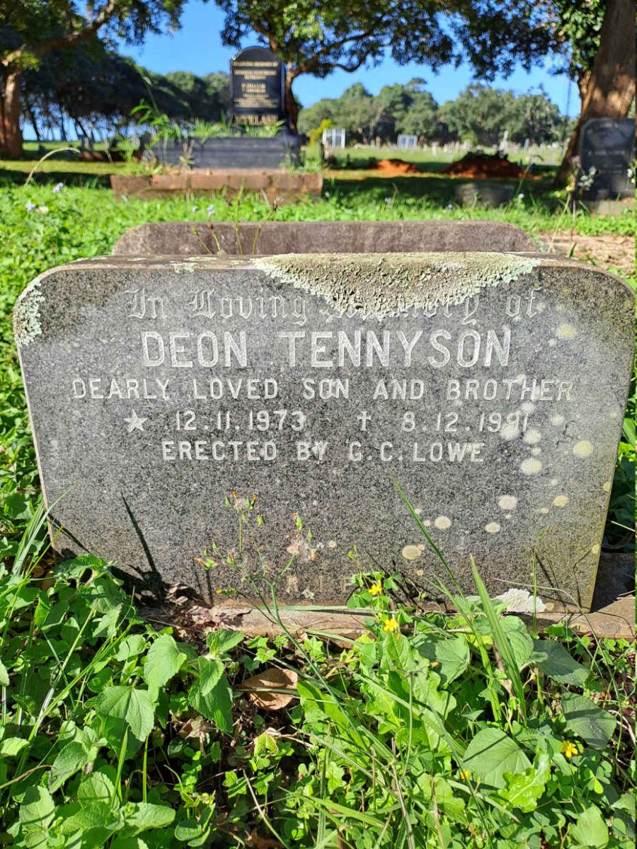 TENNYSON Deon 1973-1991