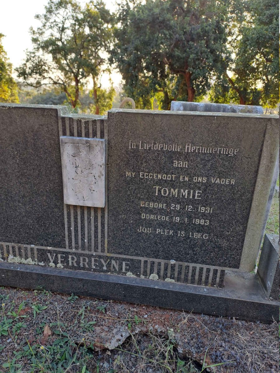 VERREYNE Tommie 1931-1983