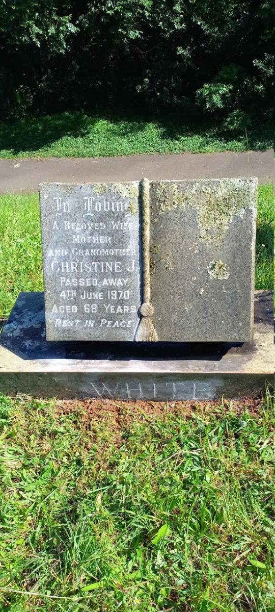 WHITE Christine J. -1970
