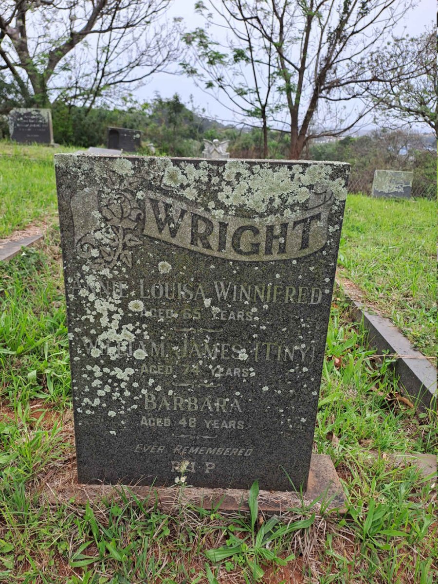 WRIGHT William James :: WRIGHT Anne Louisa Winnifred :: WRIGHT Barbara