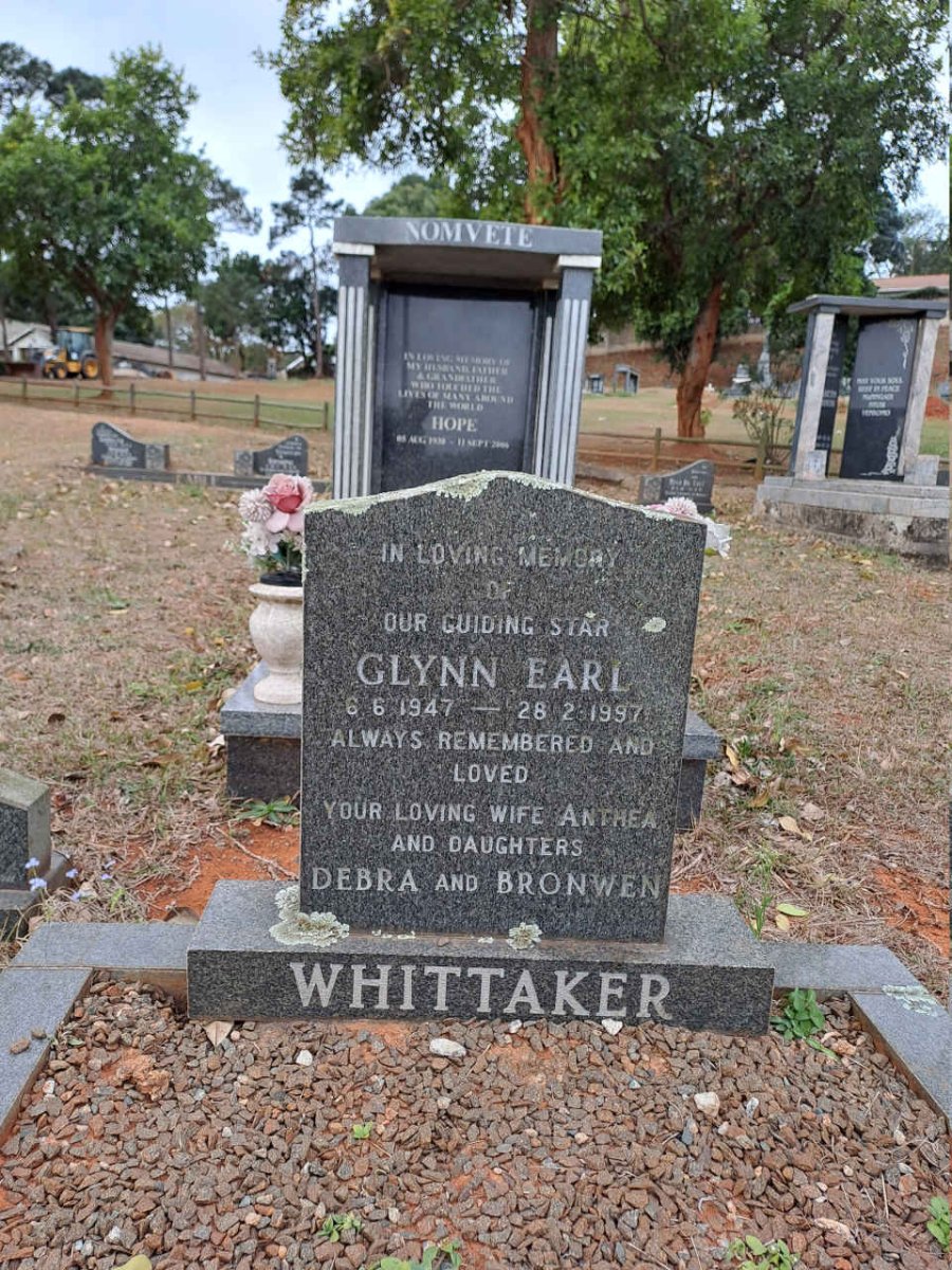 WHITTAKER Glynn Earl 1947-1997