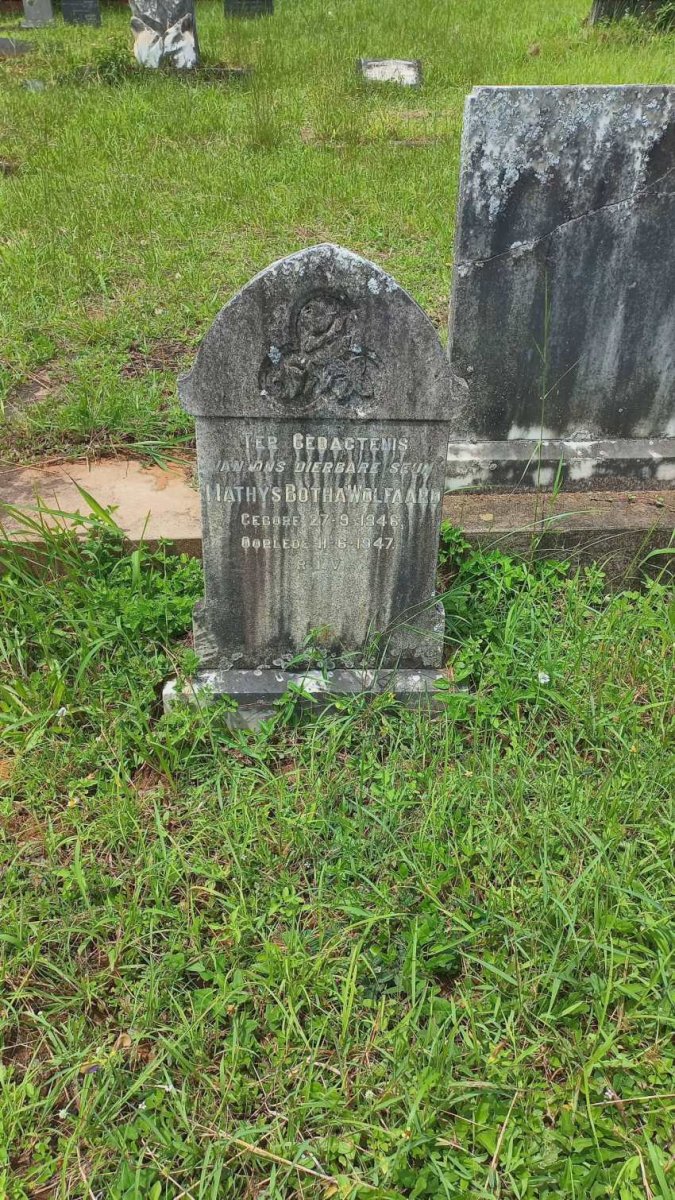 WOLFAARD Mathys Botha 1946-1947