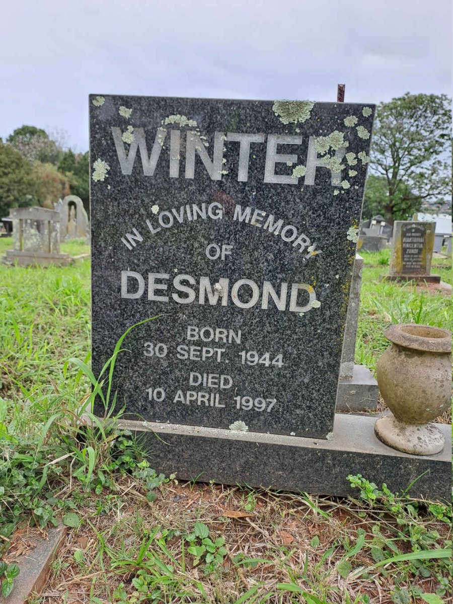 WINTER Desmond 1944-1997