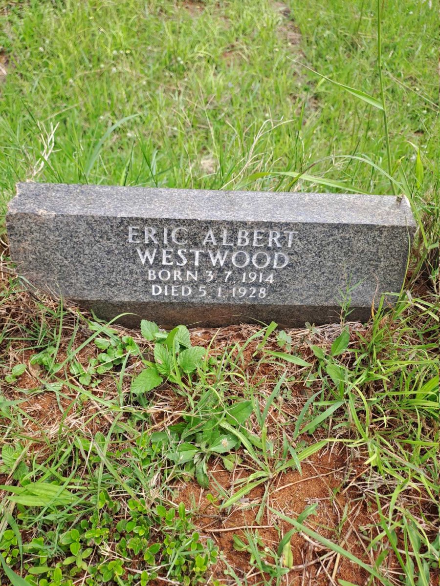 WESTWOOD Eric Albert 1914-1928