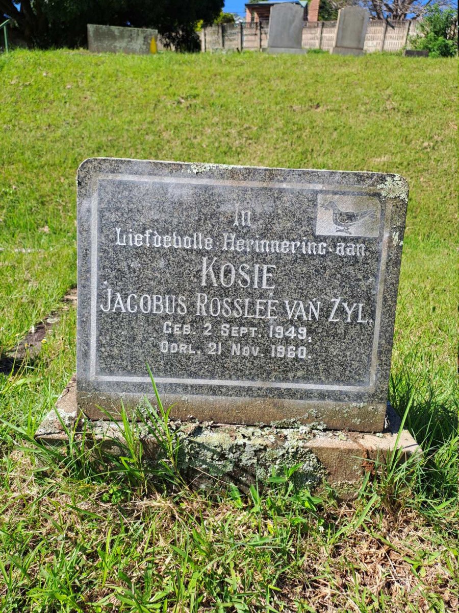 ZYL Kosie Jacobus Rosslee, van 1949-1960