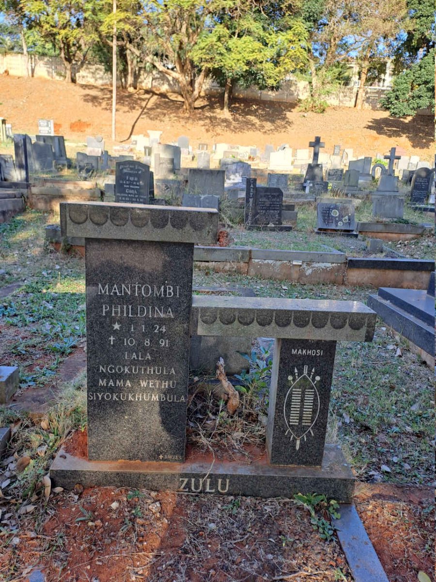 ZULU Mantombi Phildina 1924-1991