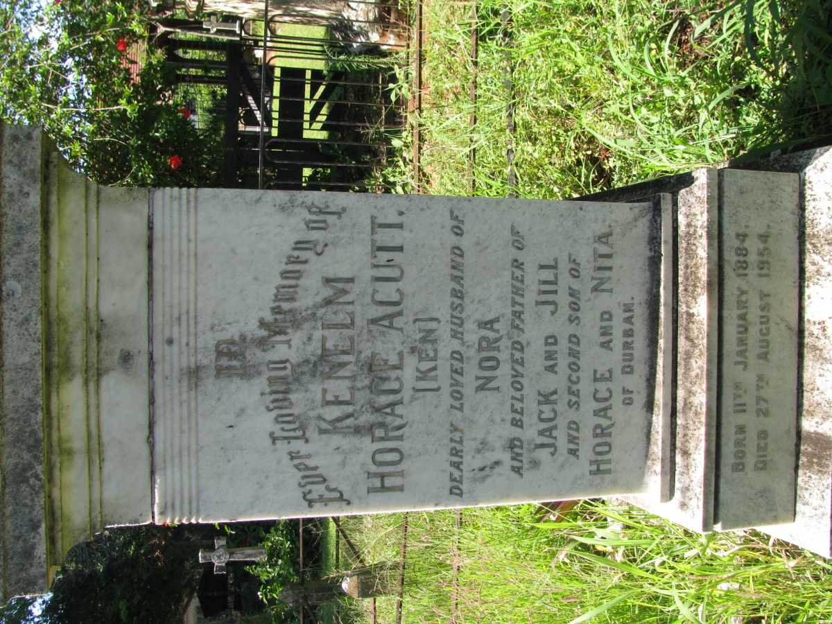 ACUTT Kenelm Horace 1884-1954