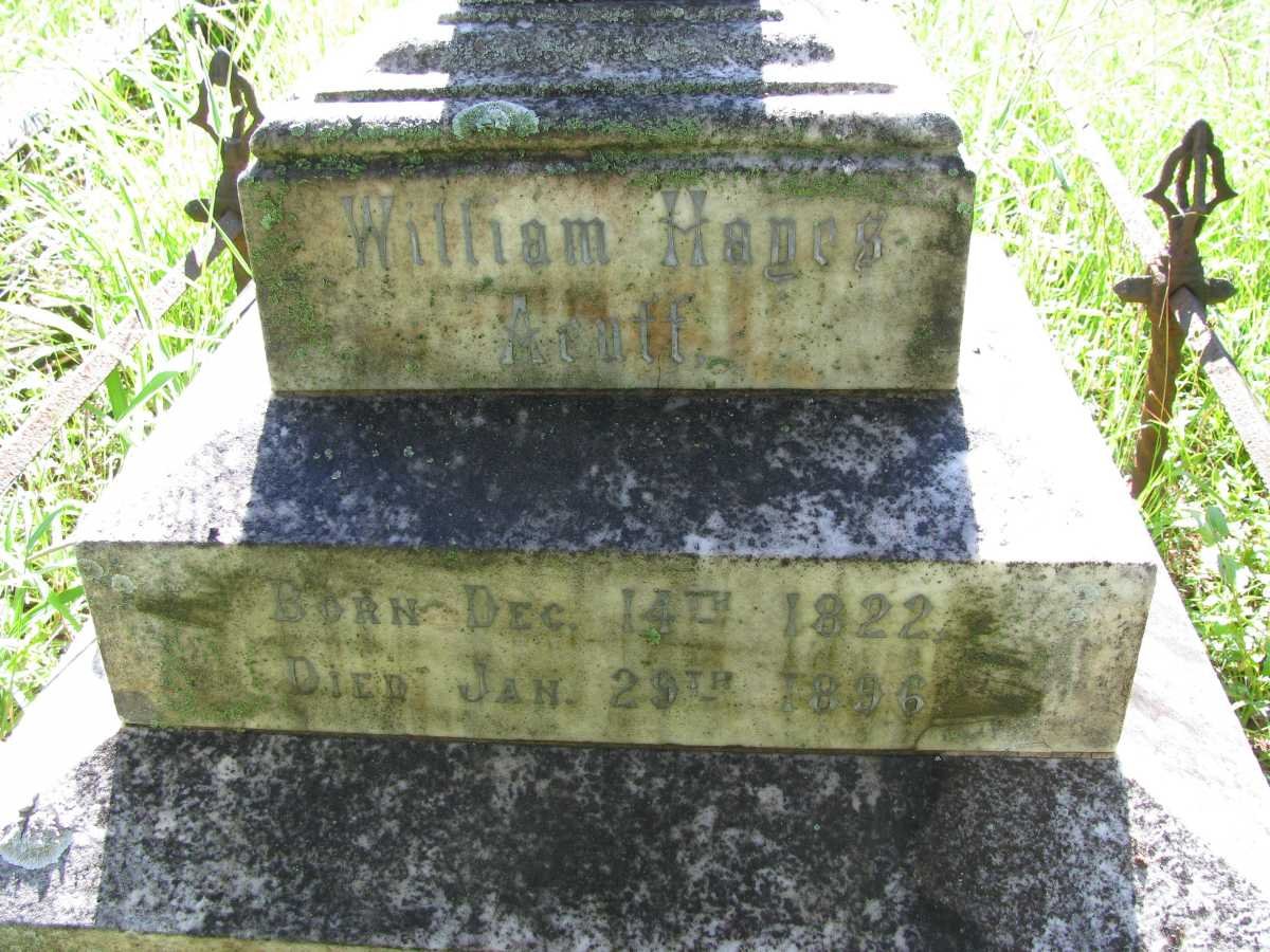ACUTT William Hayes 1822-1896