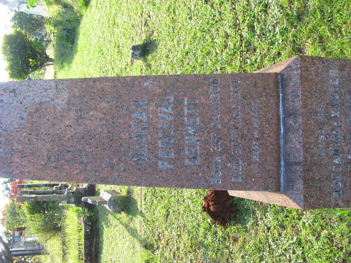 BENNETT Duncan Percival 1906-1971