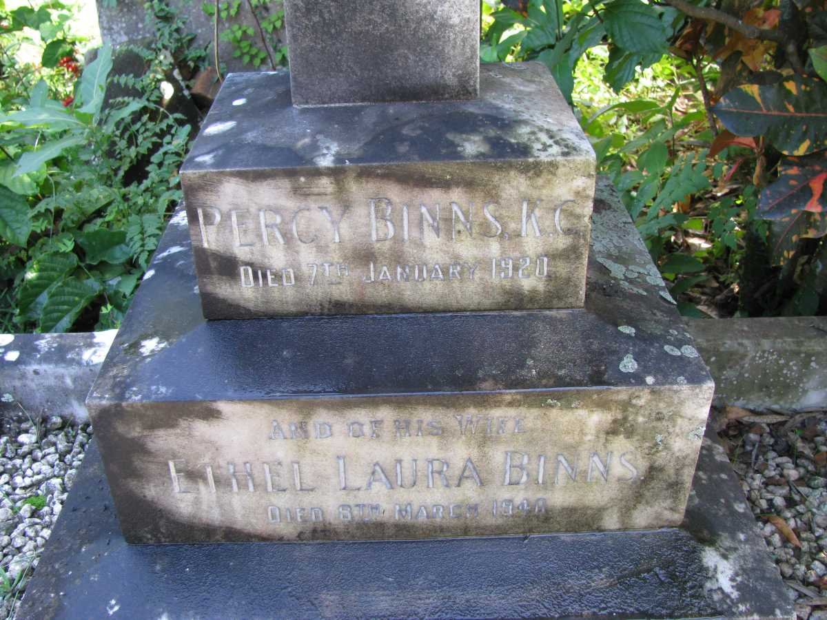 BINNS Percy -1920 &amp; Ethel Laura -1940