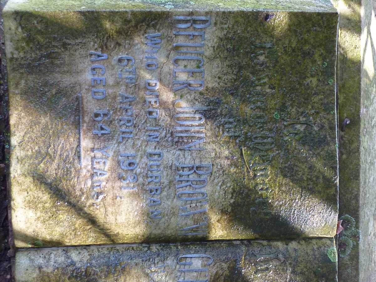 BROWN Beucer John -1931