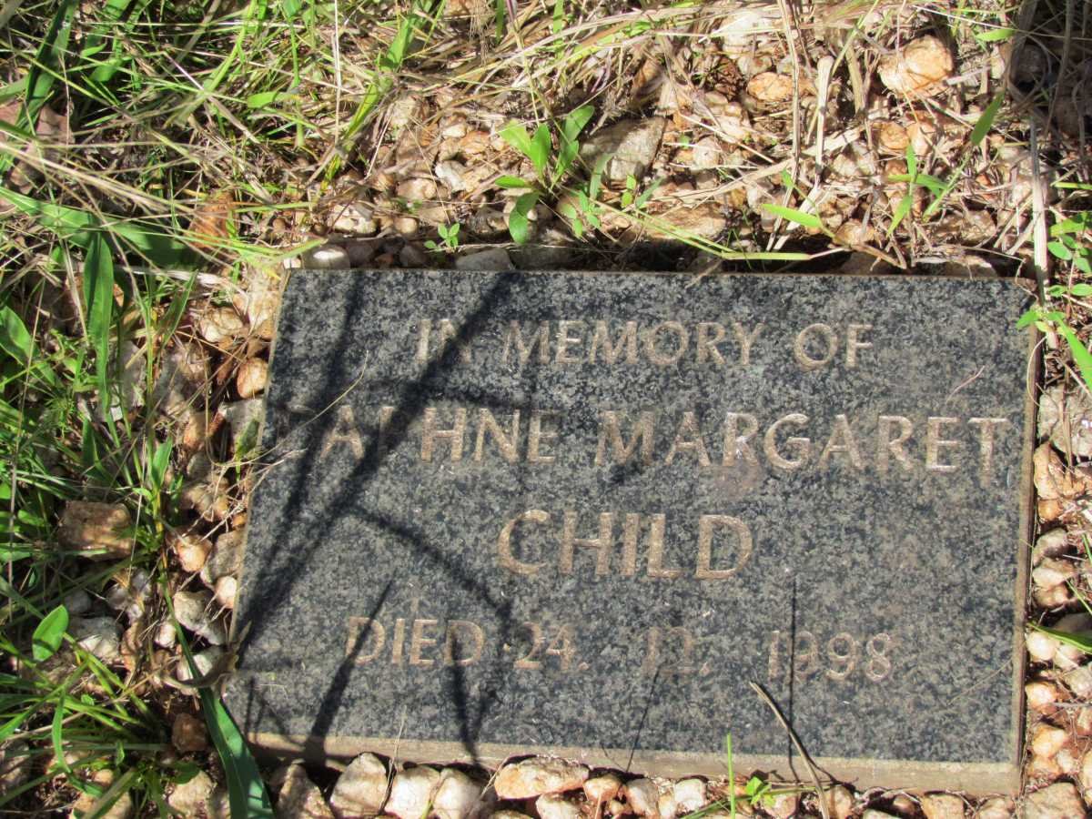 CHILD Daphne Margaret -1998