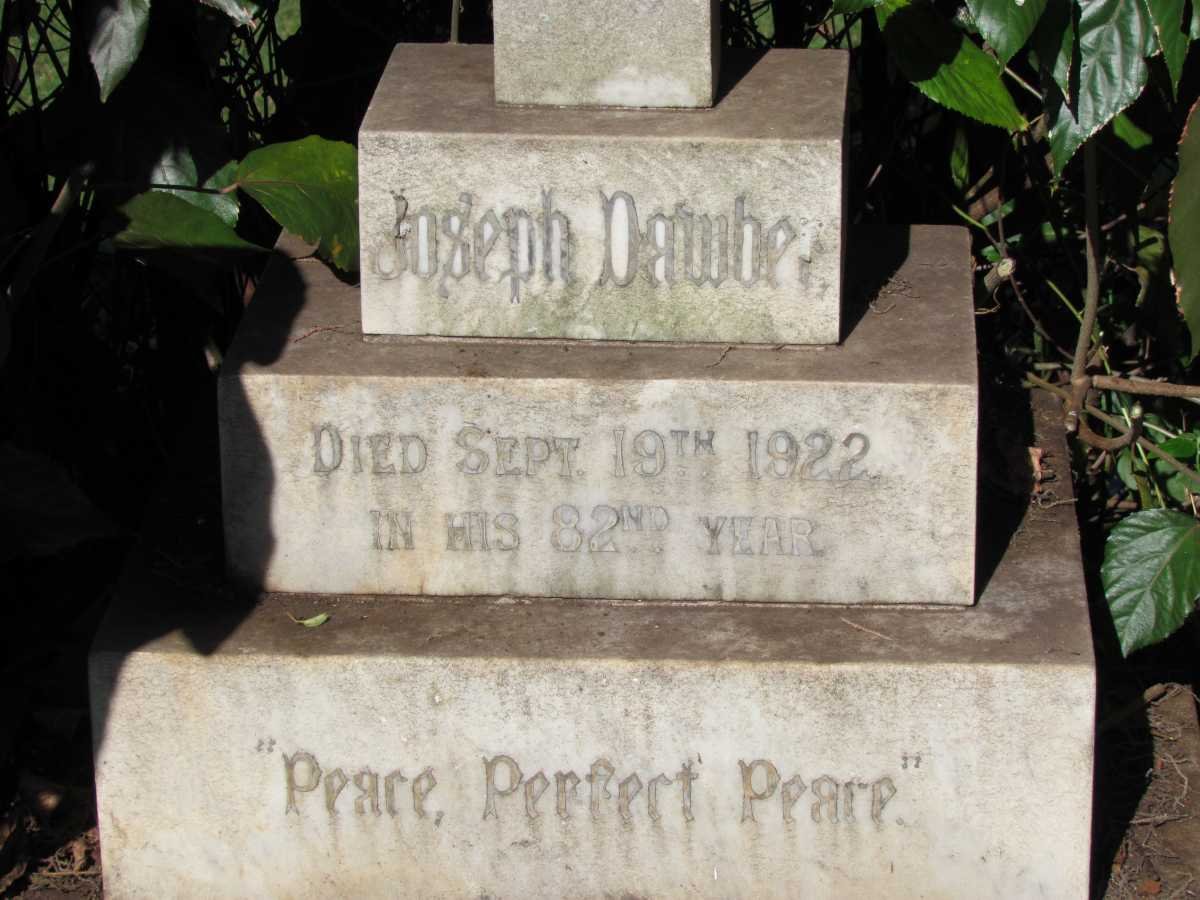 DAWBER Joseph -1922
