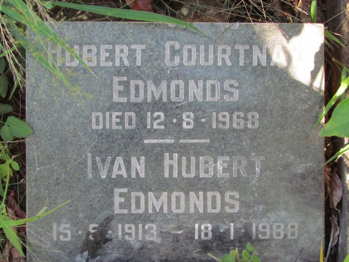 EDMONDS Hubert Courtnay -1968 :: EDMONDS Ivan Hubert 1913-1988