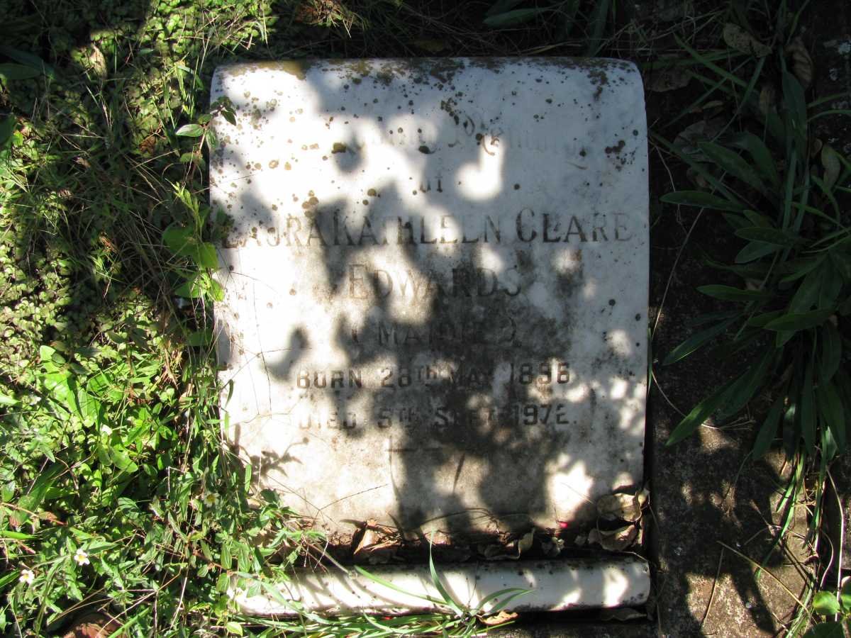 EDWARDS Dora Kathleen Clare 1896-1972