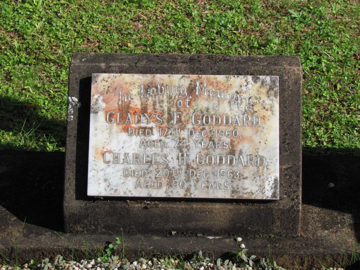 GODDARD Charles H. -1963 &amp; Gladys E. -1960