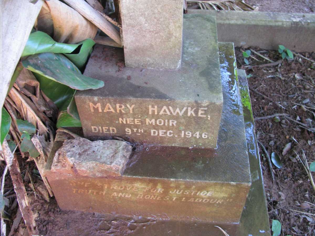 HAWKE Mary nee MOIR -1946