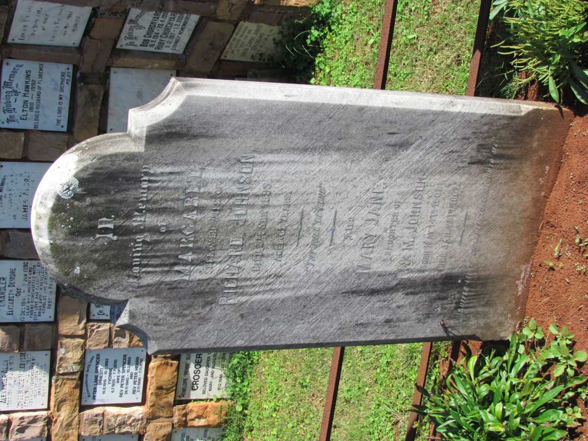JOHNSON Margaret -189? :: JOHNSON Mary Jane