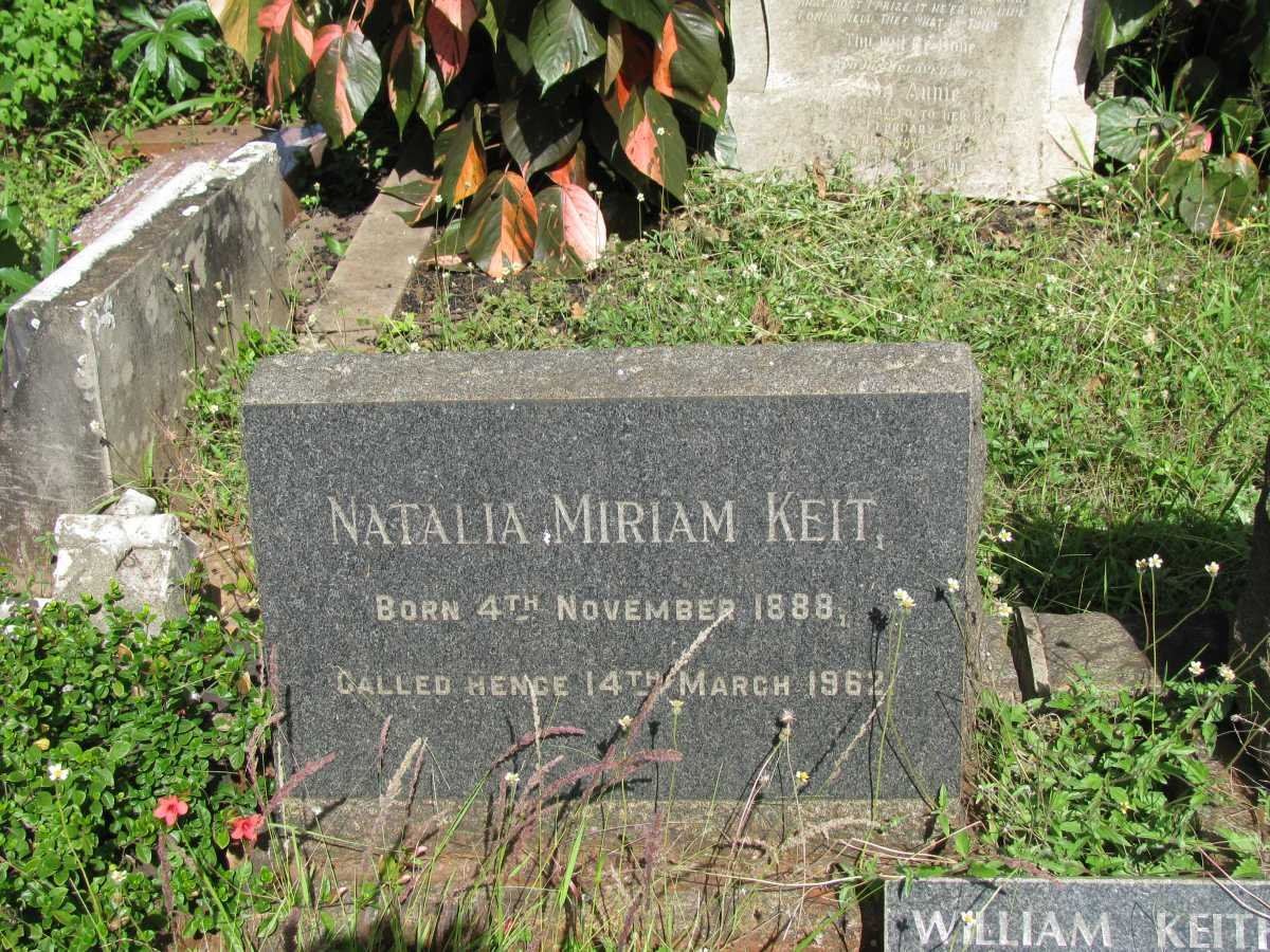 KEIT Natalia Miriam 1888-1962